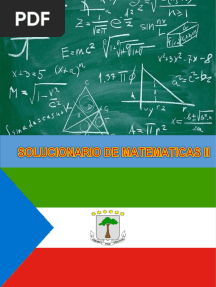 Solucionario de Matamtiacas II de La Selectividad de Guinea Ecuatorial, Jesús Mangue Mangue Nfono.