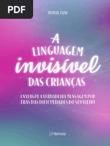 Livro A Linguagem Invisivel Das Criancas Olivia Tani