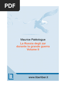 Maurice Paleologue La Russia Degli Zar 2