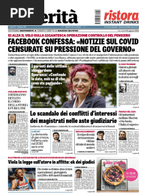 La Verita 28 Agosto 2024