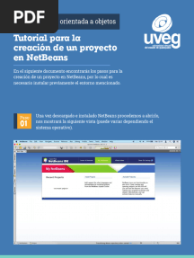 Tutorial para La Creación de Un Proyecto en NetBeans