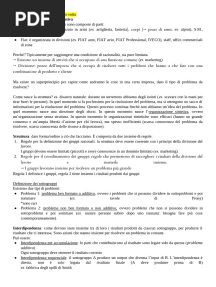 Lezione 9 - Struttura Organizzativa: Vedi Slide Che Non Ha Finito L'altro Volta