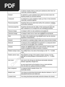 DSE Chem Notes
