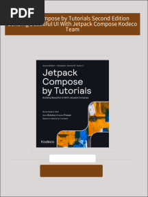 Full Download Jetpack Compose by Tutorials Second Edition Building Beautiful UI With Jetpack Compose Kodeco Team PDF DOCX