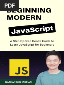 Beginning Modern Javascript a Step by Step Gentle Guide to Learn