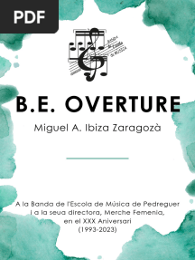 B.E. Overture - Obertura (Miguel a. Ibiza)