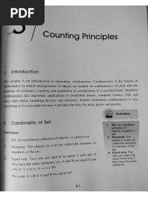 counting principles
