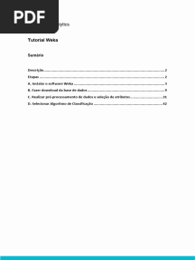 Tutorial weka