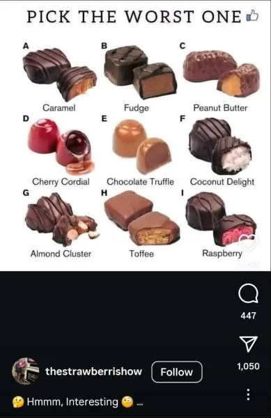 Free marketing ideas - Candy poll.