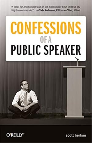 Book cover Confessions of a Public Speaker