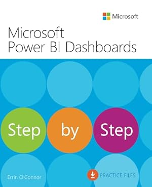 Book cover Microsoft Power BI Dashboards Step by Step