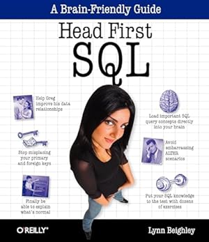 Book cover Head First SQL: Your Brain on SQL -- A Learner's Guide