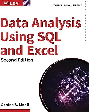Book cover Data Analysis Using SQL and Excel