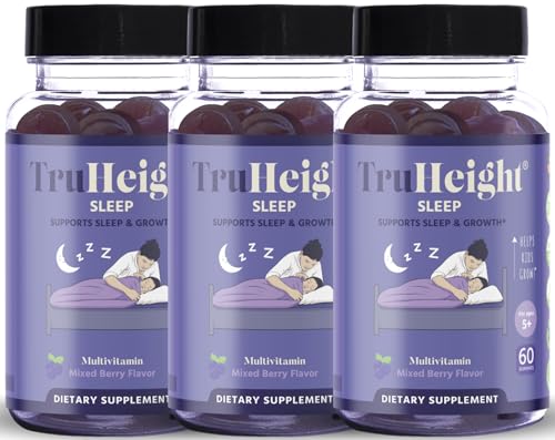 TruHeight Sleep Gummies 儿童天然助眠剂促进最大成长 - 儿科推荐 