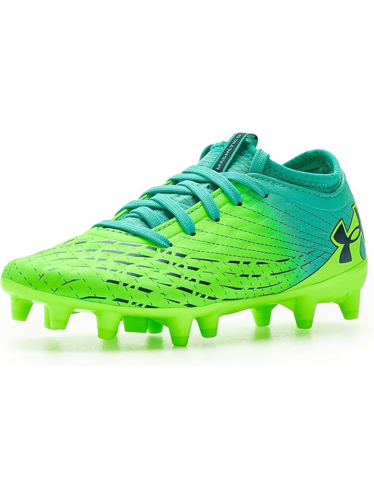 Green Under Armour Magnetico Select 5 Jr Soccer Cleats (Little Kid/Big Kid)