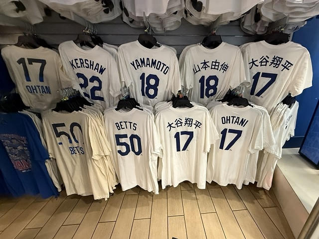 ドジャースのショップ