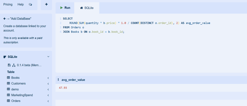 Average-Order-Value