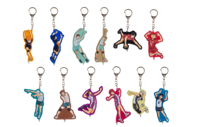 Happyくじ『ハイキュー‼︎』I賞:"繋ぐ"アクリルキーホルダー