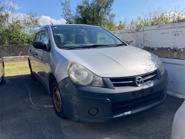 国頭郡金武町 朝日自動車 マツダ ファミリアバン シルバー 10.5万km 2008(平成20)年