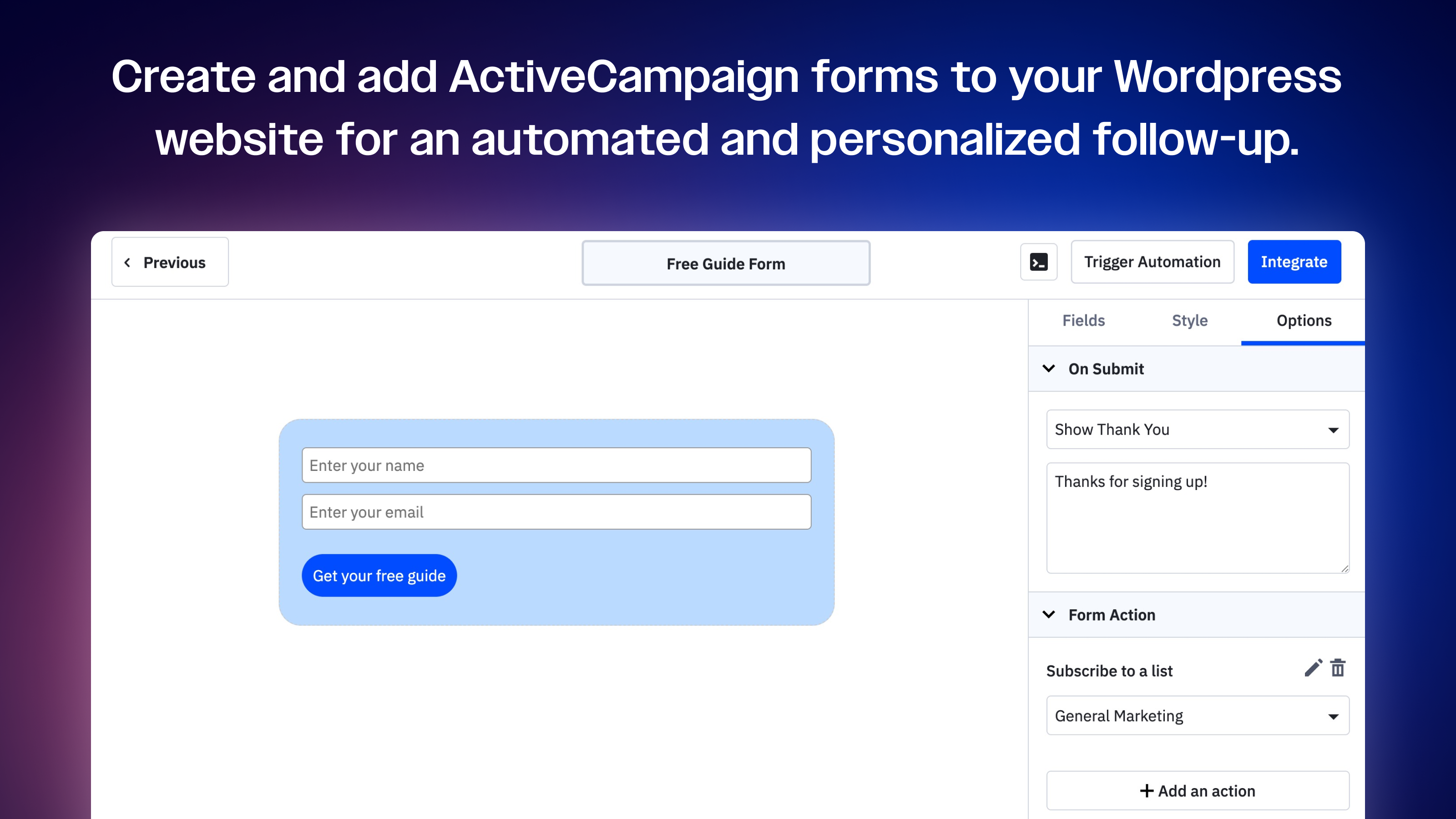Form Builder