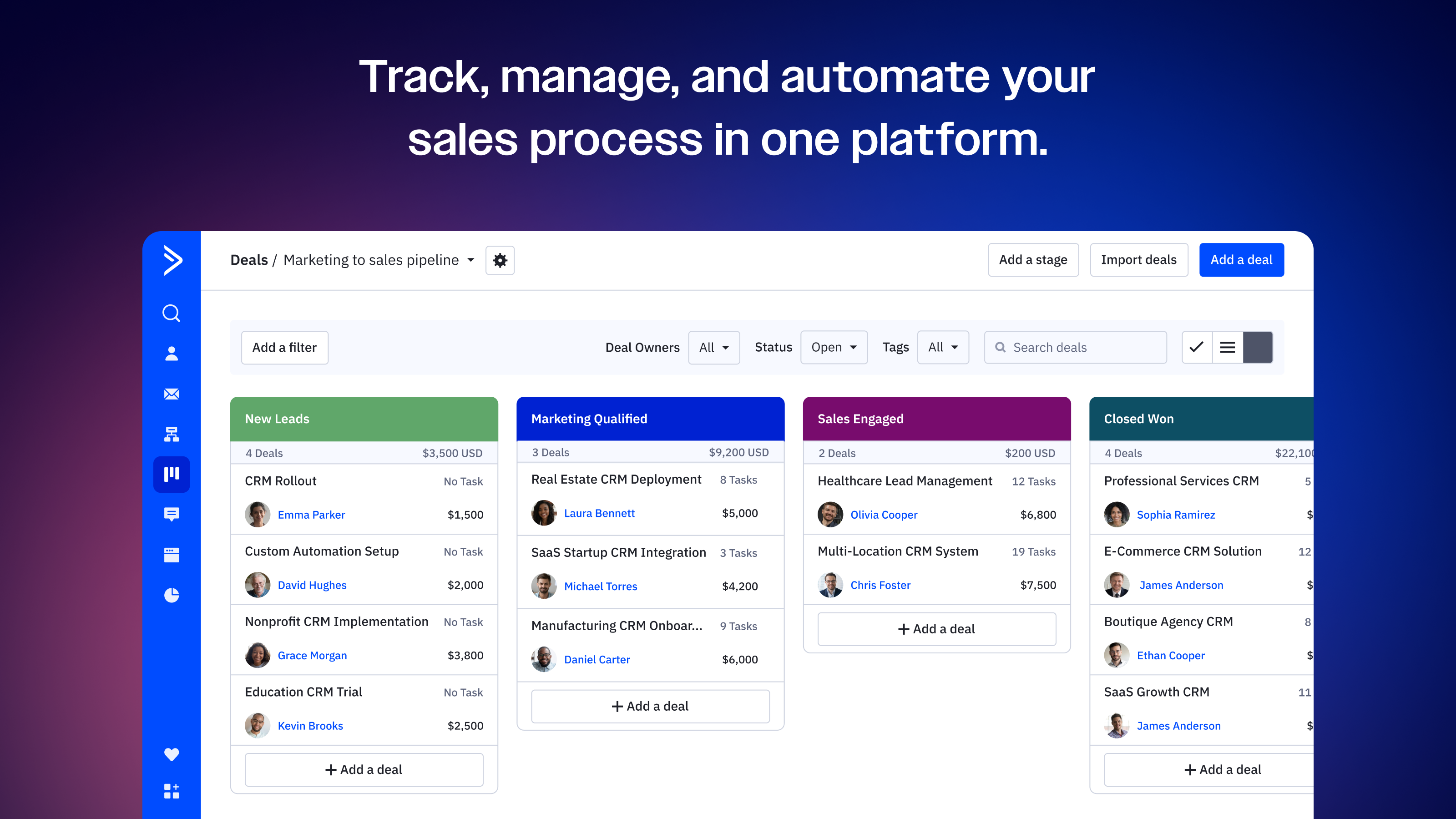 Deals CRM