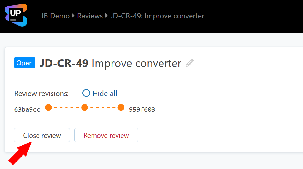 Close review Close review