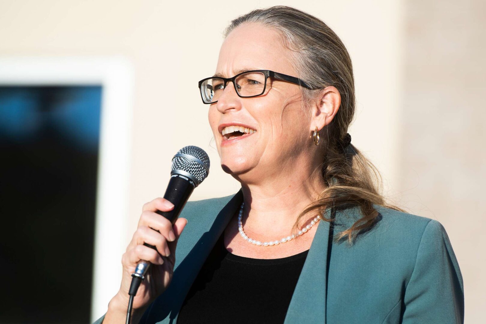 Georgia Rep. Carolyn Bourdeaux is among several moderate Democrats who say the budget resolution needs to show the debt trajectory stabilizing before passing significant spending and tax legislation. 