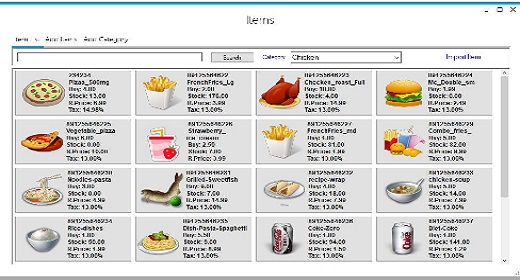 Restaurant Point of sale POS