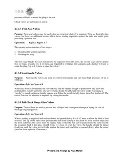 pressure will tend to return the plug to its seat.
Prepare and Arrange by Reza Manafi
Check valves are automatic in ac