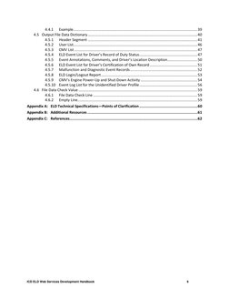 ICD ELD Web Services Development Handbook
6
4.4.1
Example ..............................................................