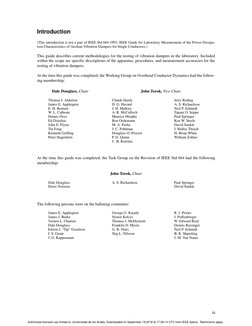 iii
Introduction
(This introduction is not a part of IEEE Std 664-1993, IEEE Guide for Laboratory Measurement of the Power Di