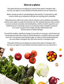 Story at-a-glance
This guide will tell you everything you need to know about a ketogenic diet –
how you can apply it to your