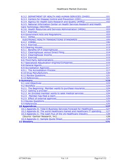 Healthcare Market Overview
___________________________________________________________________
8.3.2 DEPARTMENT OF HEALTH AN