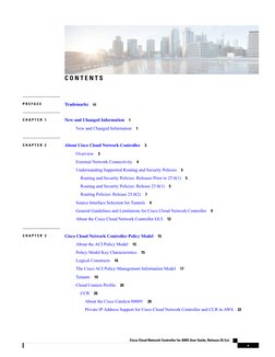 C O N T E N T S
Trademarks
iii
P R E F A C E
New and Changed Information
1
C H A P T E R 1
New and Changed Information
1
Abou