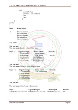 CASE TOOLS & SOFTWARE TESTING LAB MANUAL
N99A49G70E68S51H