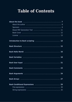 Table of Contents
About the book
7
..................................................................................
Abou