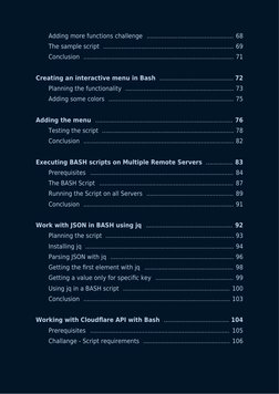 Adding more functions challenge
68
................................................
The sample script
69
...............