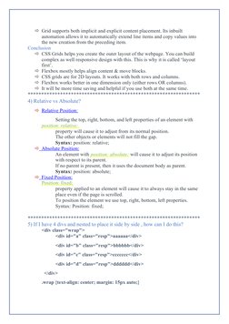 Grid supports both implicit and explicit content placement. Its inbuilt
automation allows it to automatically extend line i