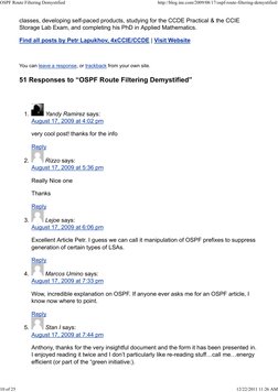 classes, developing self-paced products, studying for the CCDE Practical & the CCIE
Storage Lab Exam, and completing his PhD