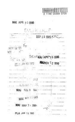 MAI APR 30I99S
1
I
SEP 1.9
NCV 12
p 25 1979
1990
p..
/v* \^0
:?
-
.';'ci
|VA**^
J-*>"-"-
'
-
" -
FB-9-
iS
-
1-
MAY 3
t
198?
P