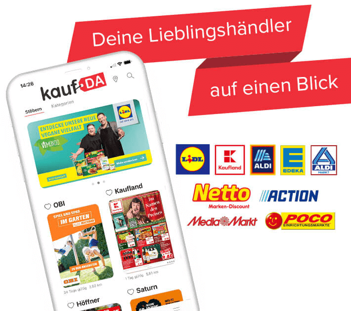 Deine Lieblingshändler auf einen Blick