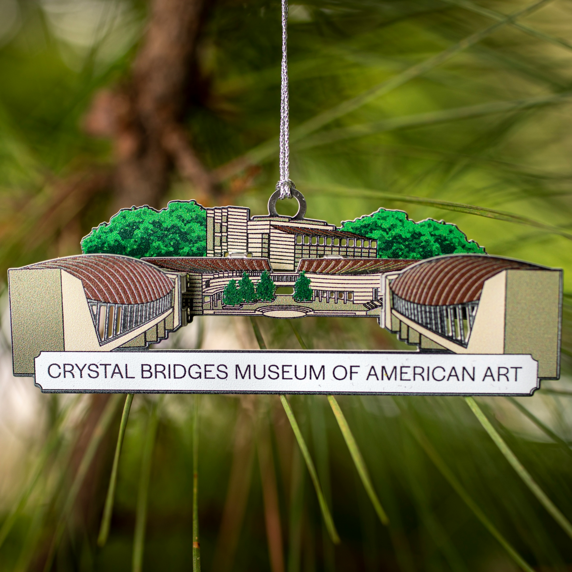 CRYSTAL BRIDGES ORNAMENT