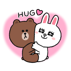 LINE FRIENDS Max Love Stickers