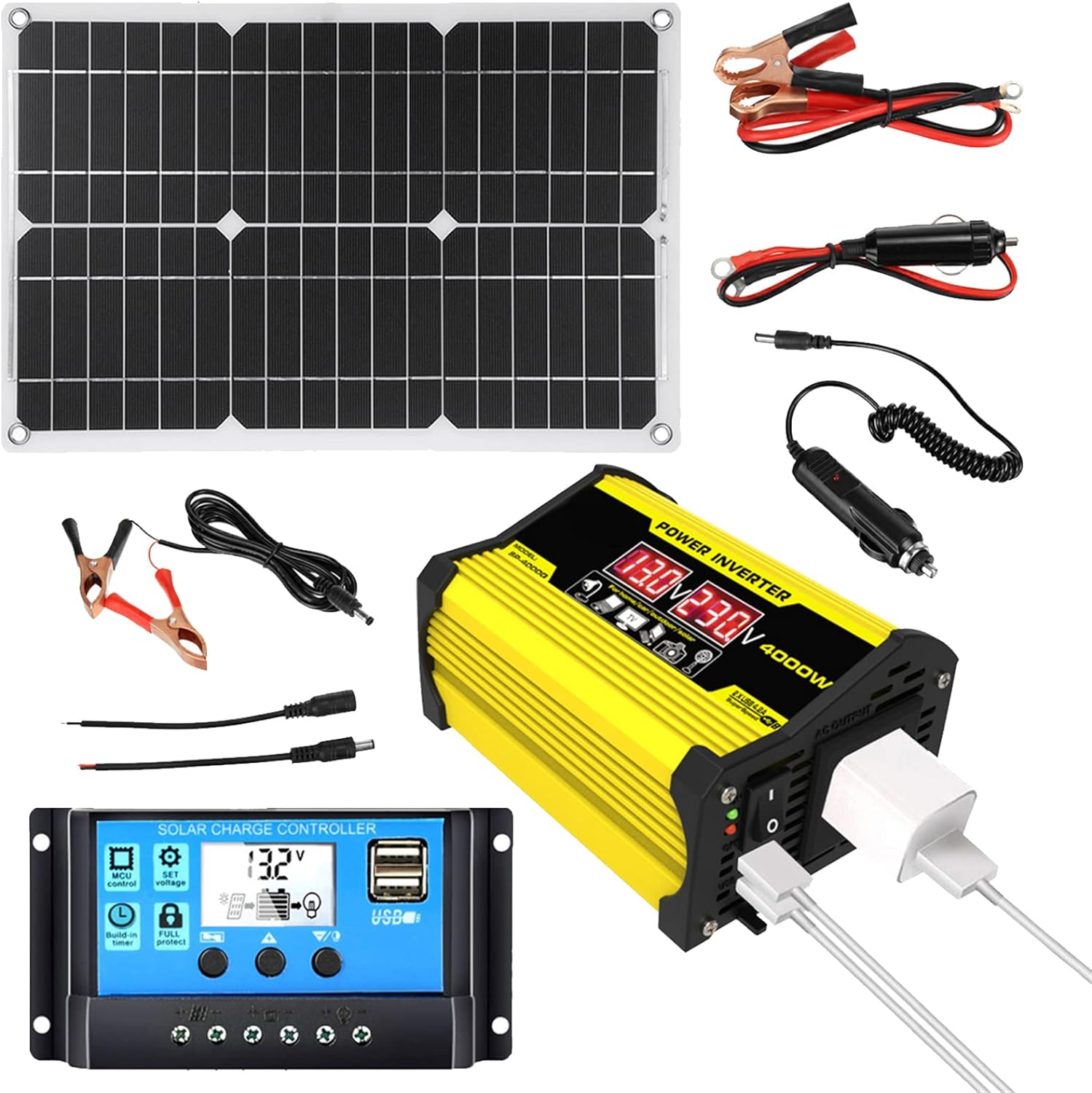 14 Unbelievable Solar Panel Kit With Battery And Inverter For 2025
