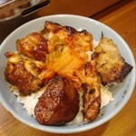 とり汰 - 自作焼鳥丼