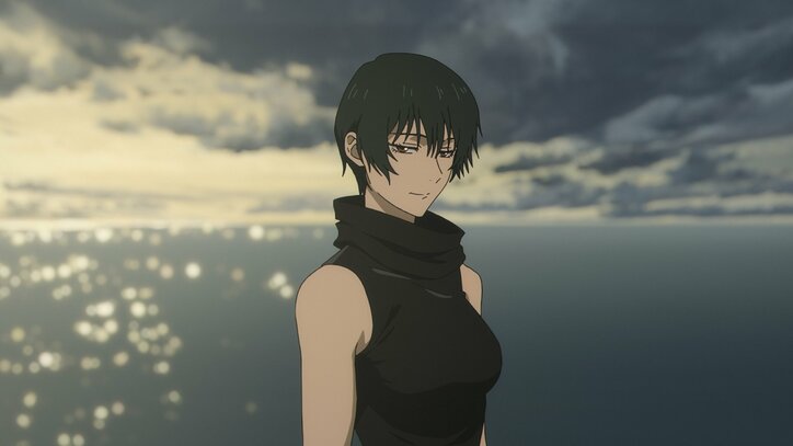 アニメ「呪術廻戦」51話場面カット 禪院真依