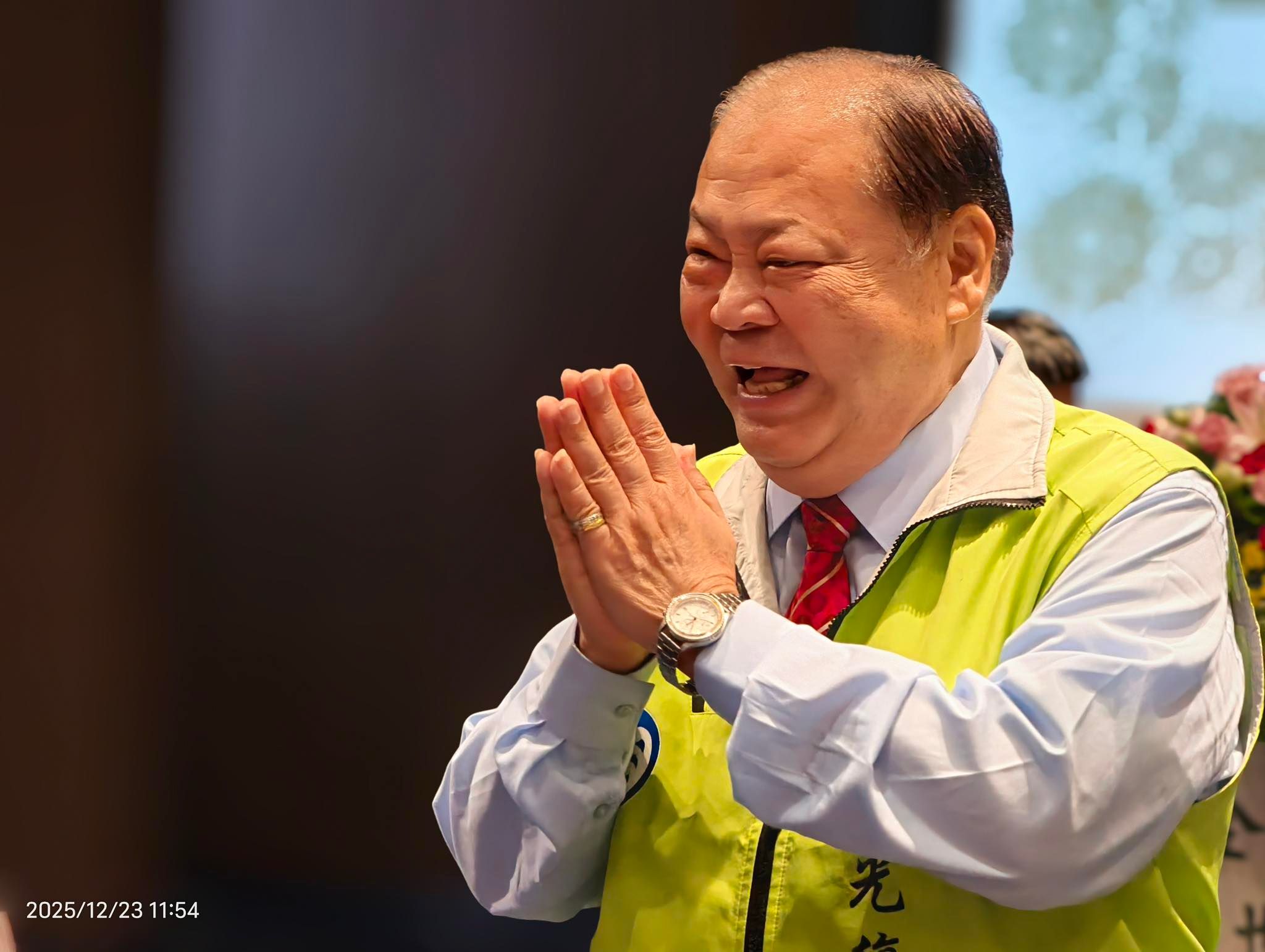 陳光復跌倒昏迷轉送高雄榮總治療 澎湖縣府:副縣長代理縣政