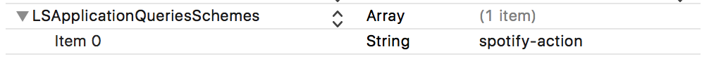 LSApplicationQueriesSchemes