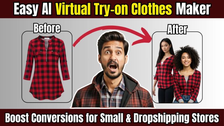 Easy AI Virtual Try-on Clothes maker