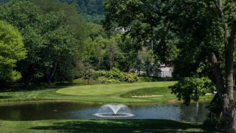 Downingtown Country club water and greens.